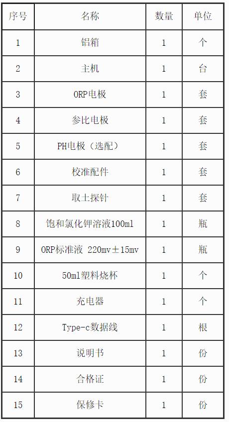 土壤氧化還原電位儀